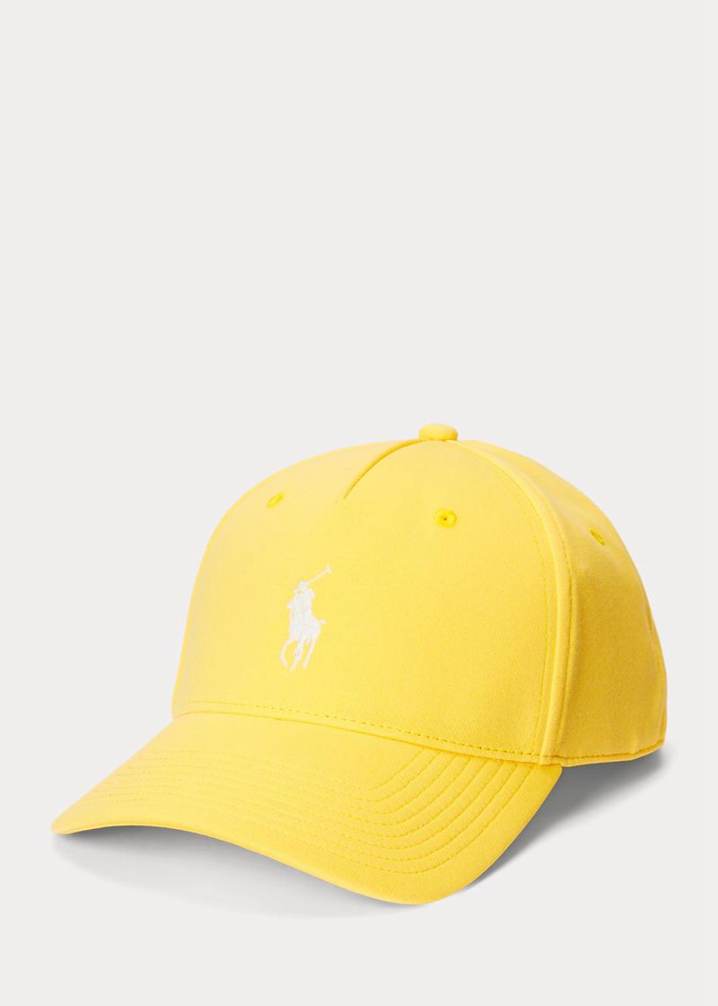 Gorra Polo Ralph Lauren Hombre Ponte Ball Chile Amarillo TZVYG-5013